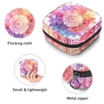 thumbnail image 3 of Sanitary Napkin Storage Bag for Girls Women, Portable First Period Pads Bag Tampons Holder Girls Travel Makeup Bag, Large Capacity Colorful Mandala Pattern, 3 of 6