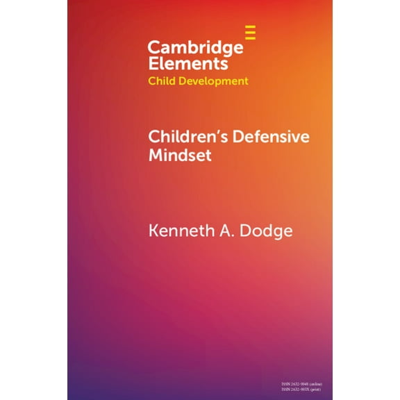 Elements in Child Development Children's Defensive Mindset, (Paperback)