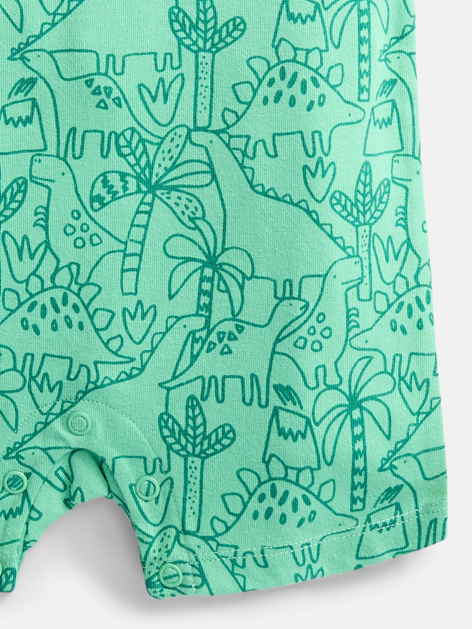 Wonder Nation Baby Boys Printed Jersey Romper, Sizes 0M-24M