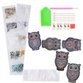 thumbnail image 4 of 5 Piezas DIY Llaveros Kit Diamantes Pintura Diamantes de Imitación Accesorios Artesanales Bolsa Decoración Adorno Regalo de Navidad ANGGREK Otros, 4 of 8