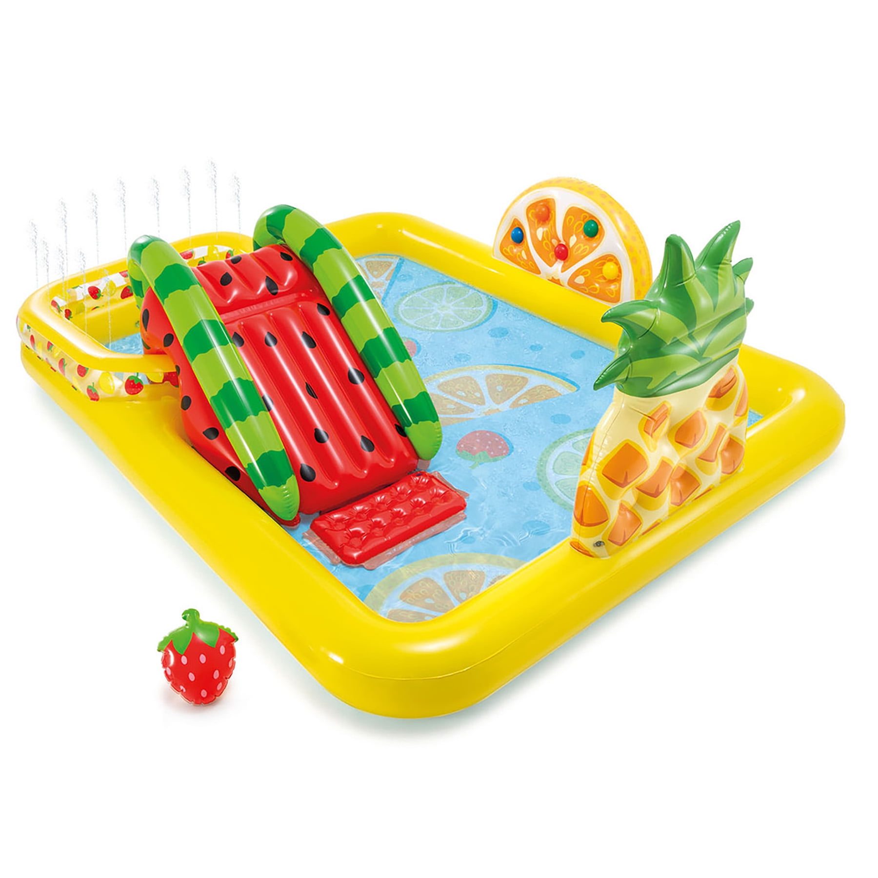 Intex Gator Inflatable Swimming Pool with Water Sprayer, 127