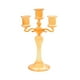 thumbnail image 4 of Portavelas de cristal, portavelas cónico, portavelas, portavelas de cristal, portavelas de cena para fiesta de cumpleaños, repisa, sala de estar Naranja, 4 of 8
