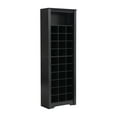 thumbnail image 4 of Shoe Cabinet, 30 Pair Freestanding Shoe Rack Storage Organizer, Modern Shoe Storage Cabinet with Shelves for Hallway Bedroom Closet Entryway (Black), 4 of 9