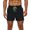 Black, variant on Mens Swim Trunks 2026 Summer Casual Elastic Waist Quick Drying Swim Shorts with Pockets Beach Shorts