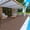 Red+Brown + Polypropylene+2, variant on YANGXUN 44 Pack Modular Interlocking Decking Tiles Eco Friendly Polypropylene Waterproof Weather Resistant Floor Mat for Porch Yard Red Brown