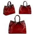 thumbnail image 5 of Bolso de cuero Time Resistance - Bolso con asa superior - Monedero de cuero de plena flor para mujer, 5 of 5