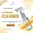thumbnail image 2 of Roses Natural Bathroom Cleaner, Mint, 16 Oz, 1 count, 2 of 8