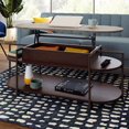 thumbnail image 3 of Sauder Radial Lift Top Coffee Table, Umber Wood, 426023, 3 of 7