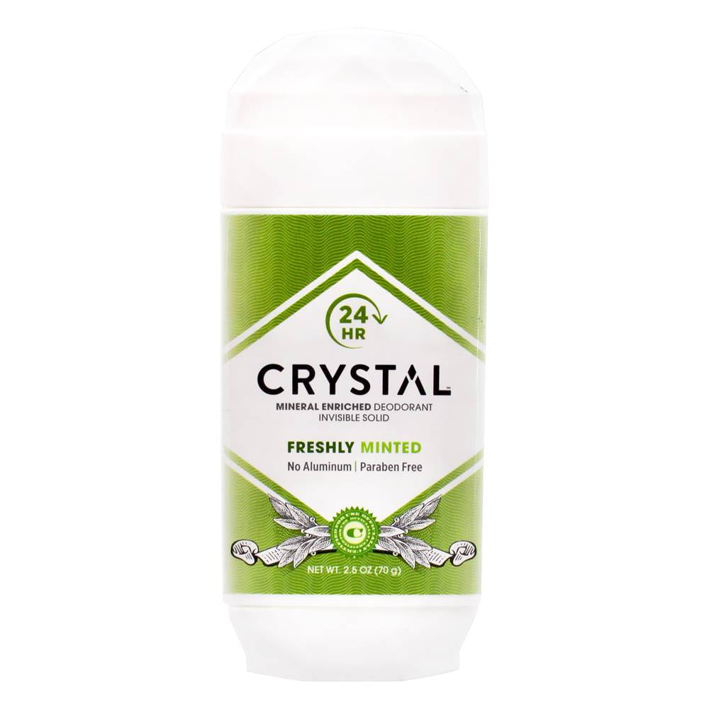 Crystal Body Deodorant 24 Hr Invisible Solid Mineral Enriched