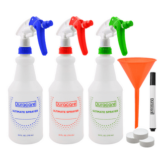 DilaBee Spray Bottles (4-Pack - 8 Oz) Water Spray Bottle for Hair, Plants,  Cleaning Solutions, Cooking, BBQ, Squirt Bottle for Cats, Empty Spray