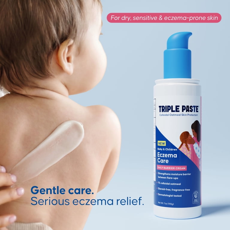 Triple Paste Baby Eczema Daily Barrier Cream, 7 oz photo 2