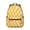 Orange and Cream, variant on Black and White Checkered Pattern Backpack for School, Cute School Bag with Adjustable Shoulder Straps and Padded Back, 15.3"x11"x7.1"