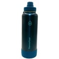 thumbnail image 5 of ThermoFlask Stainless Steel Water Bottle, 40 oz, 2-Pack (Silver/Blue Brushed), 5 of 6