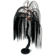 4' Black Willow Tree with 100 Lights