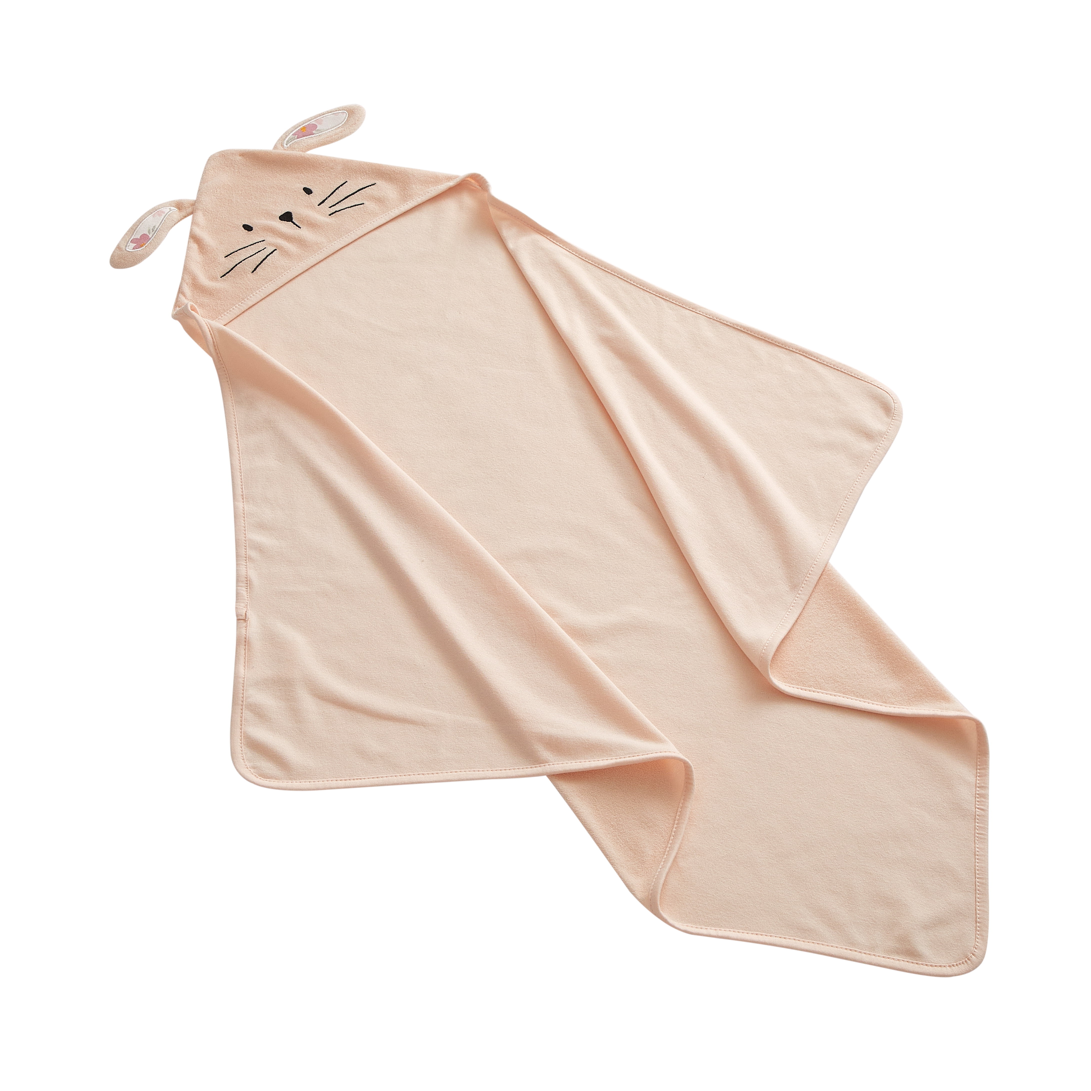 Parents Choice 30 x 30 Bunny Hooded Towel, 2 Pack