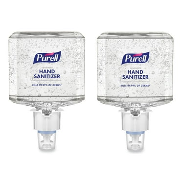 Purell Advanced Hand Sanitizer Gel ES6 Refill 1200 mL Clean Scent 2Ct 646302