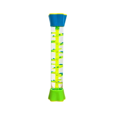 Liquid Motion Sensory Bottle Relaxing Visual Timer with Glitter Bubbles and Floating Droplet Effects Calming Desk Fidget for Stress Relief and Focus Aid
