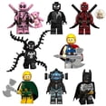 thumbnail image 5 of 18 Figuras de Bloques de Héroes Simbióticos - Coleccionables Articulados en Rojo y Negro con Posturas Dinámicas, Regalo para Niños Mayores de 18 Años y Coleccionistas, 5 of 5