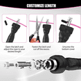 thumbnail image 4 of Bienvenido Cable Ajustable - Rodamientos de Bolas de Acero - Para CrossFit, MMA, Boxeo y Fitness, Mangos Antideslizantes, 4 of 5