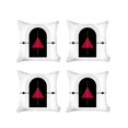thumbnail image 2 of Boho-Chic Decorative Printed Jacquard Pillow Covers 4 PCS, 2 of 2