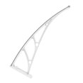 thumbnail image 4 of ETHZZLE Door Awnings Bracket Reinforced Universal Design White PVC 1Pcs for Home Use, 4 of 8