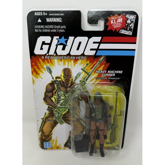 GI Joe 25th Anniversary Wave 4 Roadblock Action Figure