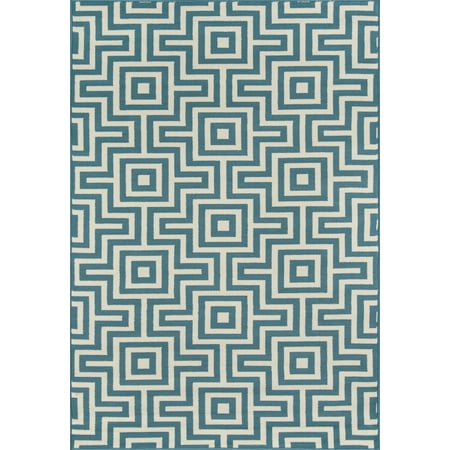 - Momeni Baja Boxes Area Rug
