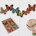 thumbnail image 4 of Summer Butterfly Decorative Wooden Clip-on Ornaments of 6 by G. Debrekht - Christmas Decor - 8090012-2C-S6, 4 of 11