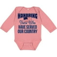 thumbnail image 3 of Inktastic Veterans Day Military Honoring Those Who Serve Boys or Girls Long Sleeve Baby Bodysuit, 3 of 5