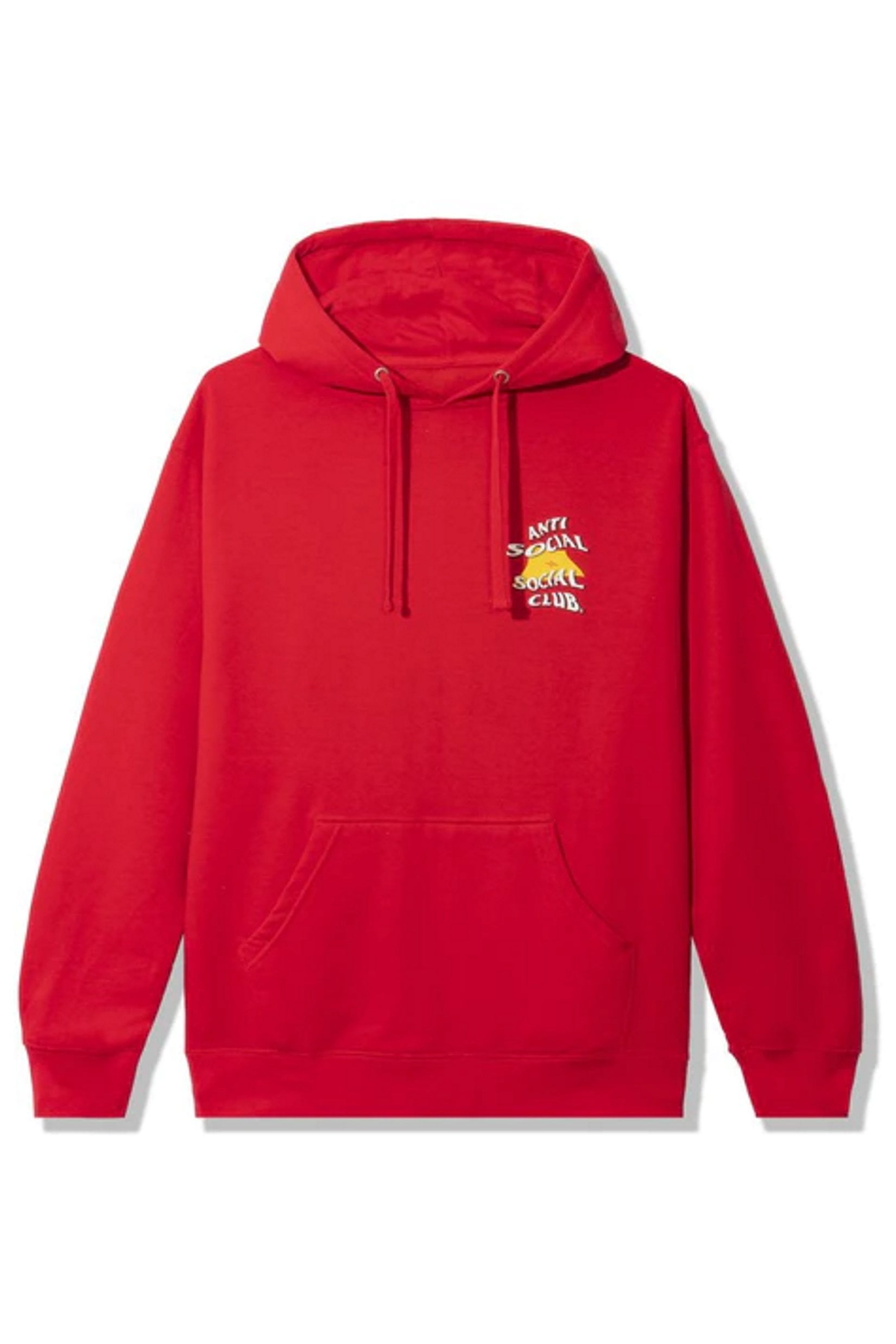 Anti Social Social Club New Mexico Hoodie Red