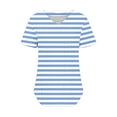 thumbnail image 4 of Fengactive Womens Summer Cap Sleeve Tops Trendy V Neck Striped Loose Fit T Shirts, 4 of 5
