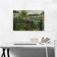 thumbnail image 2 of ARTCANVAS Monet Painting His Garden at Argenteuil 1873 Canvas Art Print by Pierre-Auguste Renoir - Size: 26" x 18" (1.50" Deep), 2 of 9