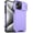 Purple, variant on REQO for iPhone 16/15/14/13/12 Pro Max Case, Designed with Sliding Camera Cover Protection, Military Grade Anti Drop and Shockproof Phone case (iPhone 12 Pro)