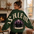 Salem Witch Girls Will Be Girls Gothic Halloween Spooky Season Graphic ...