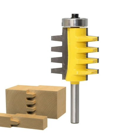

Milling Cutters For Nails 8mm Shank Adjustable Box & Finger Joint Router Bit Woodwork Cutter Tools