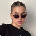 thumbnail image 3 of Vintage Cat Eye Sunglasses Women Gradient Lens UV400 Oversized Fashion Sun Glasses Retro Designer Style Outdoor Eyewear, 3 of 9