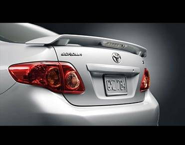 UNPAINTED FACTORY STYLE SPOILER fits the 2009-2013 TOYOTA COROLLA