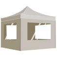 thumbnail image 5 of vidaXL Party Tent Pop up Canopy Tent Folding Patio Gazebo with Walls Aluminum, 5 of 11