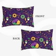 thumbnail image 4 of Fotbe Mardi Gras and Donuts Pillow Cases - Envelope Closure - Luxury, Extra Soft, Cooling Pillow Covers - Wrinkle, Fade, Stain Resistant-20"x30", 4 of 9