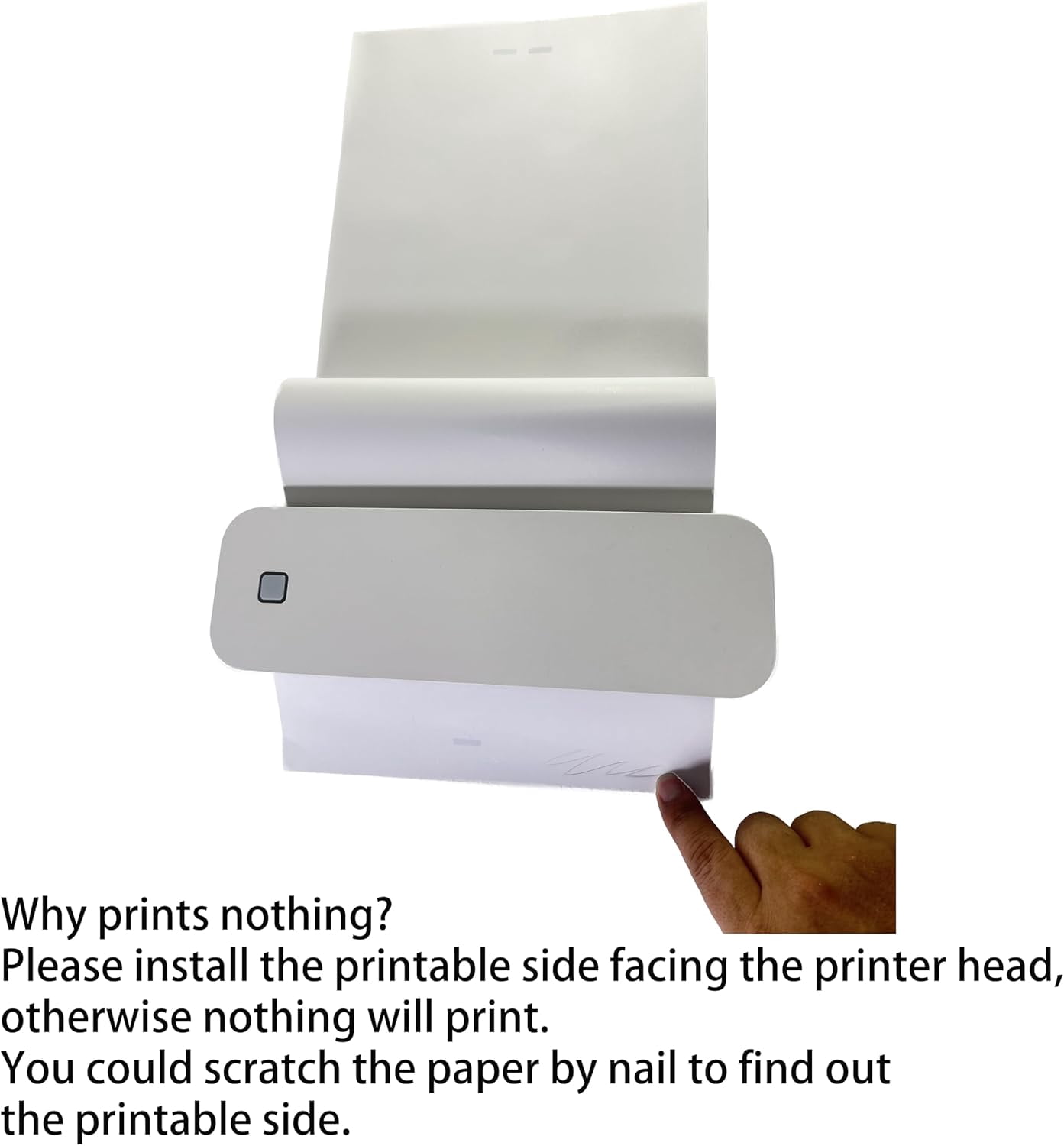200 pages, thermal printer paper 8.5x11, letter, folded, continuous, perforated, 3 proofing, BPS free BPA free. For General, Peripage, Munbyn, Jadens, Hprt, Phomemo…(lasting 10-15 years)