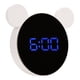 thumbnail image 2 of Reloj despertador digital con espejo, reloj despertador digital con espejo, reloj despertador para niños, reloj con espejo elaborado con cuidado, 2 of 12