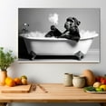 thumbnail image 5 of Monkey Smoking a Cigarette Art Poster,Monkey in Bathtub Wall Art Print Poster, Bathroom Decor Posters Prints for Restroom Home Picture, Funny Animal Painting Pictures Wall Decor 1274CA48, 5 of 6