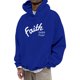 thumbnail image 2 of MHFRRA Sudadera con Capucha para Creyentes, Sudadera Informal con Capucha y Diseño Inspirador, Ropa de Calle Cómoda para Uso Diario Azul, 2 of 3