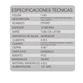thumbnail image 2 of Mezcladora Fregadero Rugo ABS Cuerpo Bronce Cromo 11001, 2 of 3