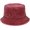 Red, variant on CoCopeaunts Cotton Bucket Hats for Women Distressed Little Hole Design Men Fisherman Hat Outdoor Sun Protection Basin Hat