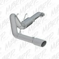 thumbnail image 2 of MBRP ford Crew Cab Cat Back Exhaust System 4" Single Side Muffled Noise Stainless Steel, 6.2L, 2 of 10