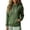 Green, variant on Tqcoqu Women's Quarter Zip Hoodie,Drawstring Hood Long Sleeve Pullover Sweatshirt with Kangaroo Pocket,Casual Fall Winter Solid Top
