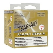 Tear Aid D-ROLL-A-20 Boat Repair Patch Kit for Canvas, Rubber, Neoprene & More
