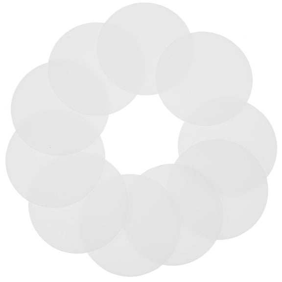 Hytrove Downlight Diffuser For Led Lights Diffusion Sheet White 20Pack Flat Arc Surface