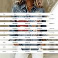 thumbnail image 3 of MEICHEN Women's American 250 Printed Casual Sweatshirt Top Retro Long Sleeve 250th Anniversary Button Up Shirt, 3 of 5